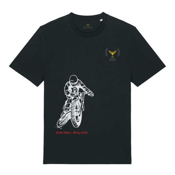 Rough Rebel Black Rider RFSW Off-Road T-shirt Thumbnail