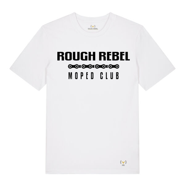 Rough Rebel Moped Club T-shirt Thumbnail